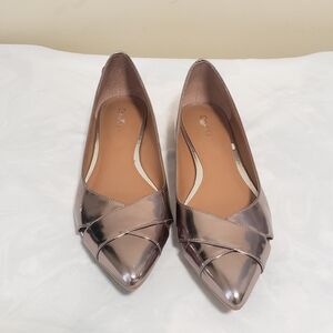 Calvin Klein Rose/Silver Flats